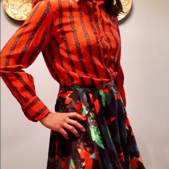 Vintage Silk Celine Top - Picture 3 of 4